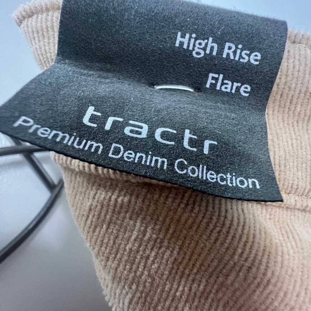 4. Tractr Camel Color Jeans - Picture 4 of 5